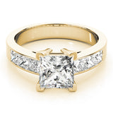 Fancy Shape Princess Remounts Engagement Ring (83414)