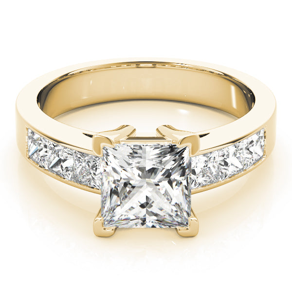 Fancy Shape Princess Remounts Engagement Ring (83414)