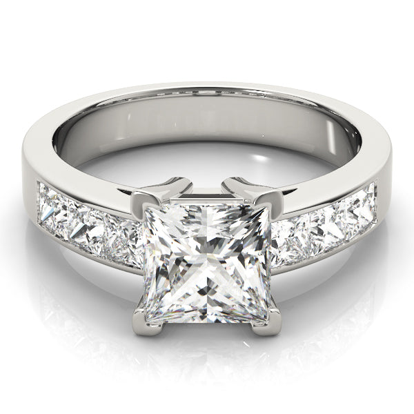 Fancy Shape Princess Remounts Engagement Ring (83414)