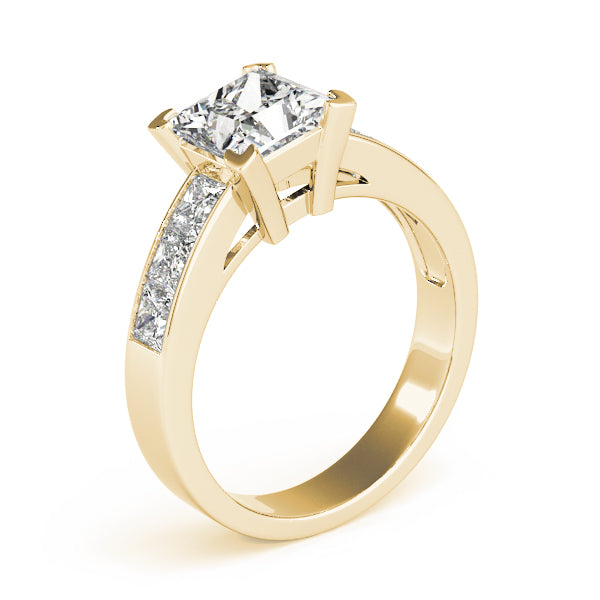 Fancy Shape Princess Remounts Engagement Ring (83414)