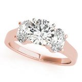 3 Stone Oval Engagement Ring (83439)
