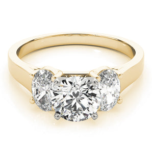 3 Stone Oval Engagement Ring (83439)