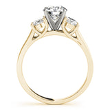 3 Stone Oval Engagement Ring (83439)