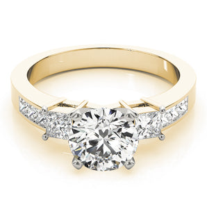 3 Stone Princess Engagement Ring (83464)