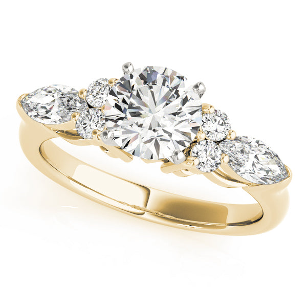 Fancy Shape Marquise Remounts Engagement Ring (83488)
