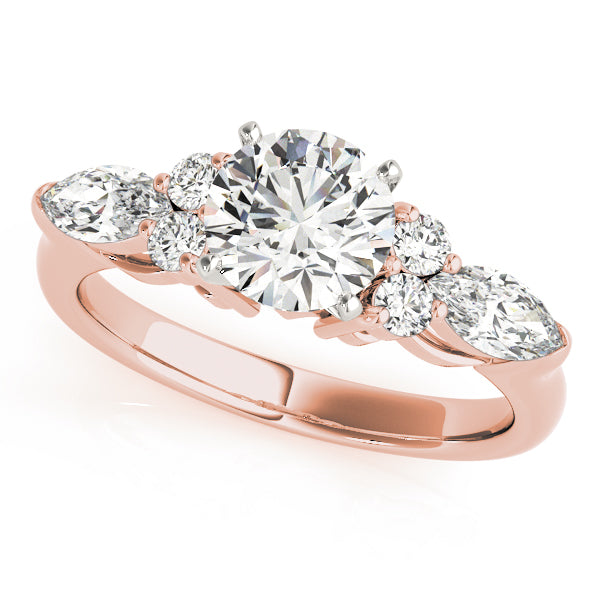 Fancy Shape Marquise Remounts Engagement Ring (83488)