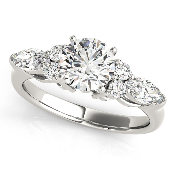 Fancy Shape Marquise Remounts Engagement Ring (83488)