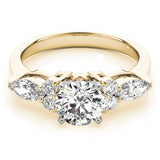 Fancy Shape Marquise Remounts Engagement Ring (83488)