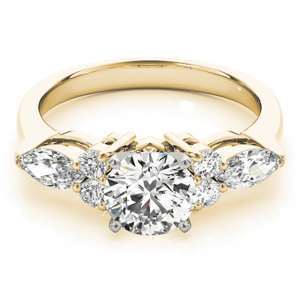 Fancy Shape Marquise Remounts Engagement Ring (83488)