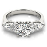 Fancy Shape Marquise Remounts Engagement Ring (83488)