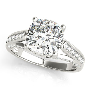 Cushion Color Rings Princess Engagement Ring