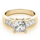 Fancy Shape Princess Remounts Engagement Ring (83606)