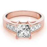 Fancy Shape Princess Remounts Engagement Ring (83606)