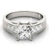 Fancy Shape Princess Remounts Engagement Ring (83606)