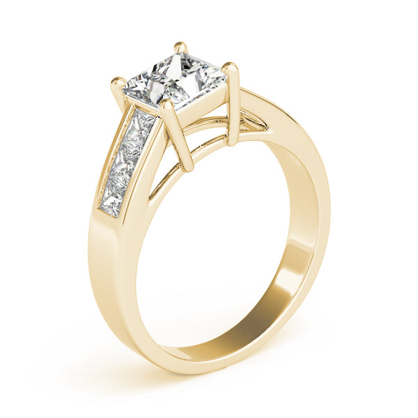 Fancy Shape Princess Remounts Engagement Ring (83606)