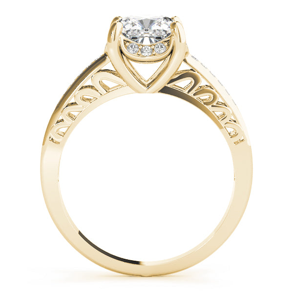 Single Row Prong Set Engagement Ring (83611)