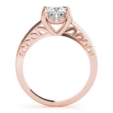 Single Row Prong Set Engagement Ring (83611)