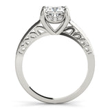 Single Row Prong Set Engagement Ring (83611)
