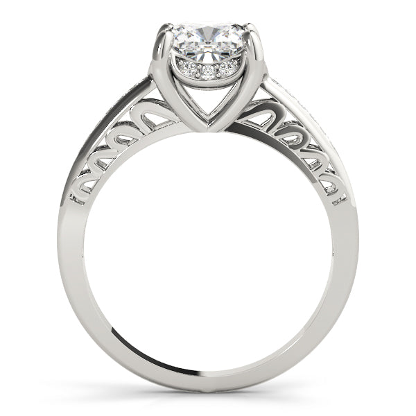 Single Row Prong Set Engagement Ring (83611)
