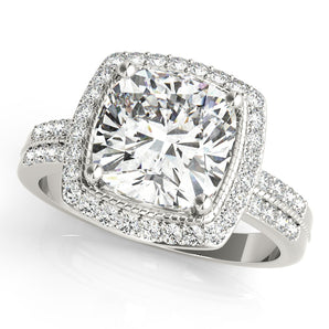 Cushion Color Rings Princess Engagement Ring