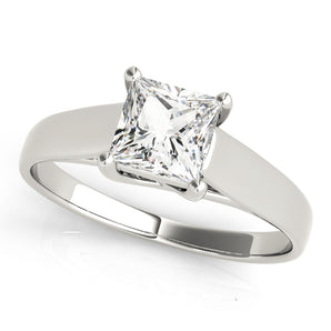 Square Trellis Engagement Ring