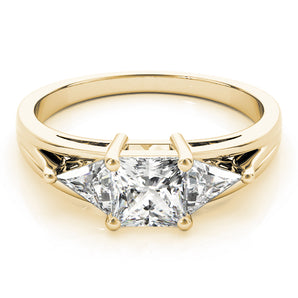 3 Stone Princess Engagement Ring (83770)