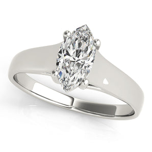 Marquise Solitaires Any Shape Engagement Ring (83957)