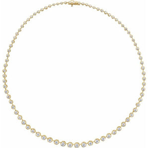 The Quade — Diamond Necklace - Rose