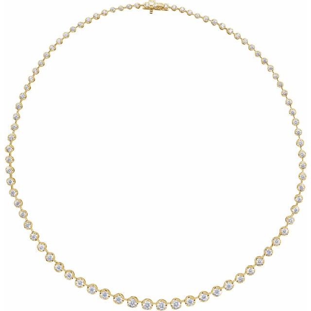 The Quade — Diamond Necklace - Rose