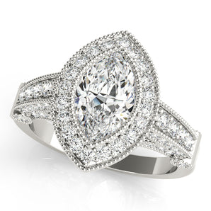Marquise Color Rings Engagement Ring (84009)