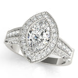 Marquise Color Rings Engagement Ring (84009)