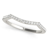 Curved Diamond Band