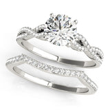 Multirow Engagement Ring - alt view