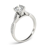 Multirow Engagement Ring - alt view