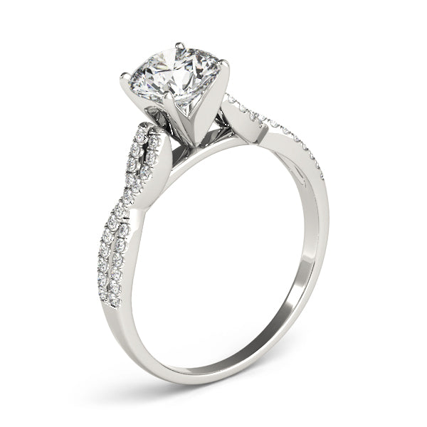 Multirow Engagement Ring - alt view