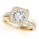 9.5mm Cushion Engagement Ring (84335-9.5)