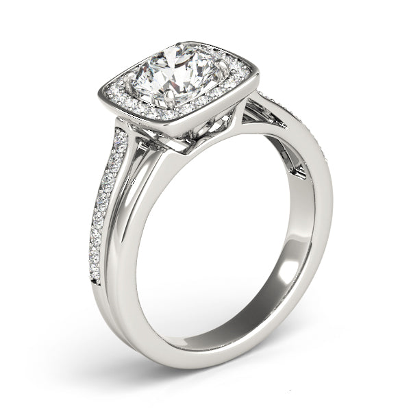 9.5mm Cushion Engagement Ring (84335-9.5)