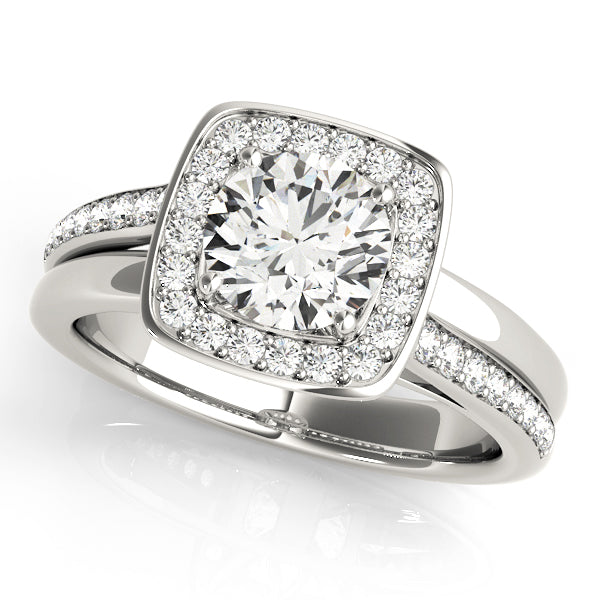 9.5mm Cushion Engagement Ring (84335-9.5)