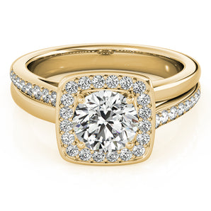 9.5mm Cushion Engagement Ring (84335-9.5)