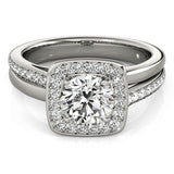 9.5mm Cushion Engagement Ring (84335-9.5)