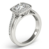 9.5mm Cushion Engagement Ring (84335-9.5)
