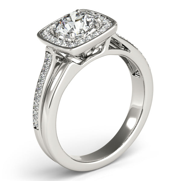 9.5mm Cushion Engagement Ring (84335-9.5)