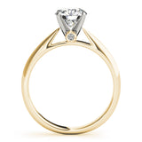 Solitaires Engagement Ring (Round Center) - alt view
