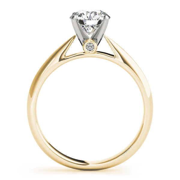 Solitaires Engagement Ring (Round Center) - alt view