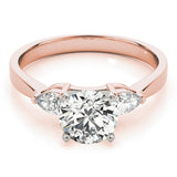 3 Stone Pear Engagement Ring (84360)