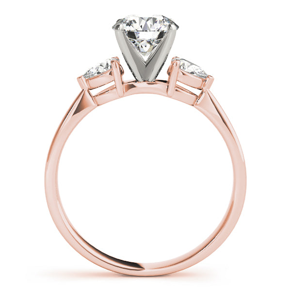 3 Stone Pear Engagement Ring (84360)