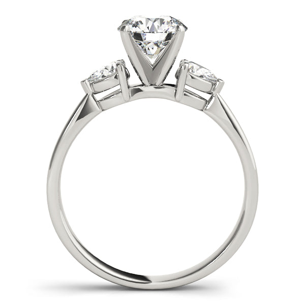 3 Stone Pear Engagement Ring (84360)