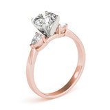 3 Stone Pear Engagement Ring (84360)
