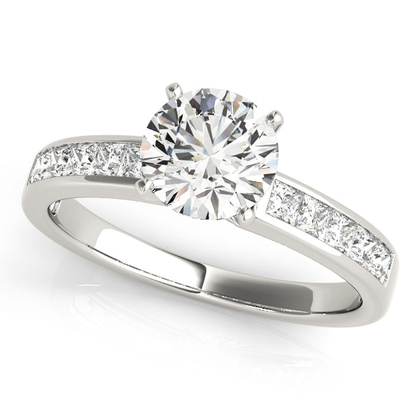 Fancy Shape Princess Remounts Engagement Ring (84361)
