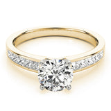 Fancy Shape Princess Remounts Engagement Ring (84361)